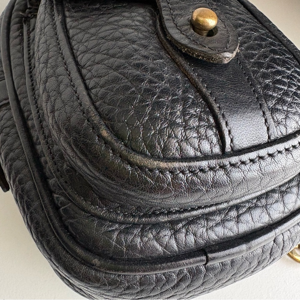 Dooney and Bourke awl Leather Mini Explorer Bag Crossbody Bag - Picture 4 of 16
